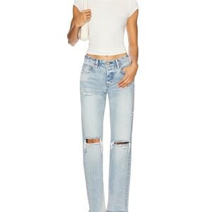 Moussy Jeans Odessa in light blue